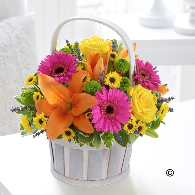 Florist Choice Flower Basket