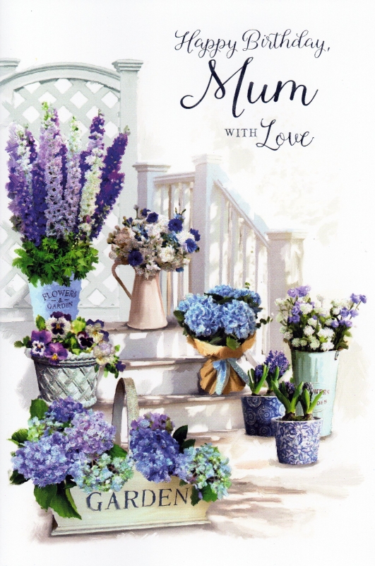 Mum Floral Birthday card