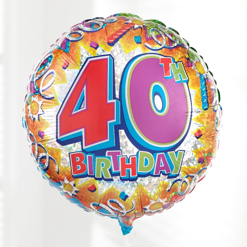 Age Balloons 18th to 100th Birthday