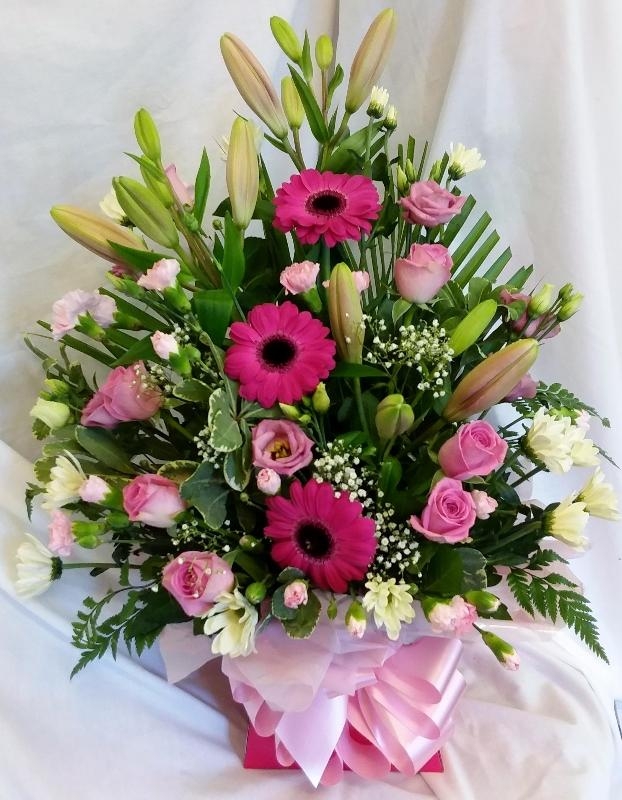 Florist Choice Sympathy Box Display (Larger size)