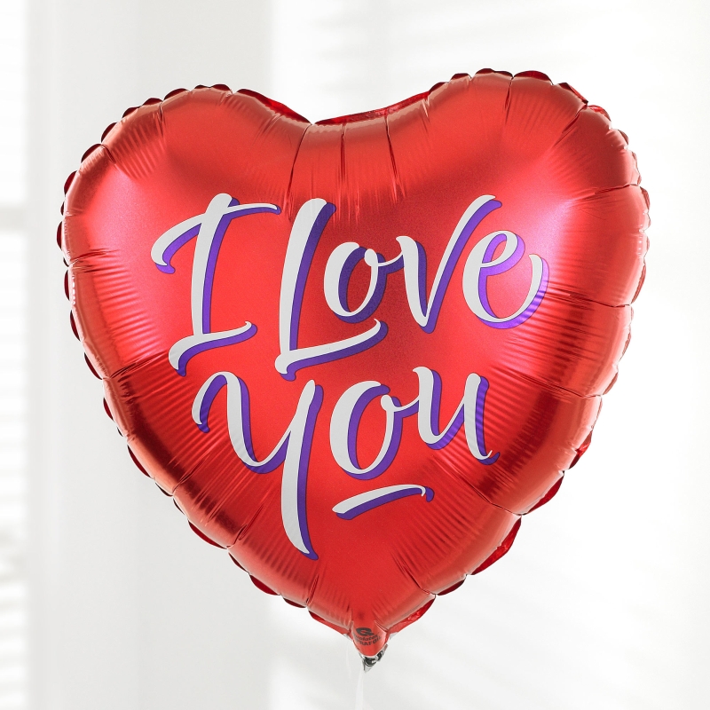 Red Rose Tie, Chocs & Balloon