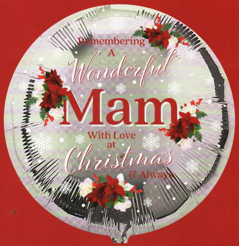 Robin or Poinsettia Memorial Balloons (various designs)