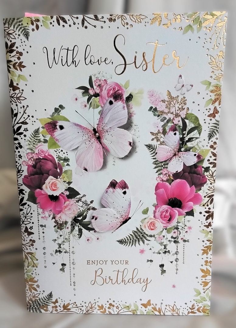 Sister Birthday card