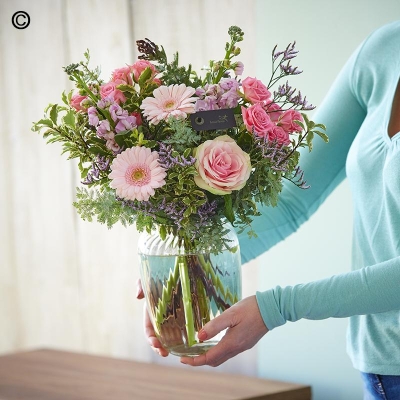 Florist Choice Pastel Vase