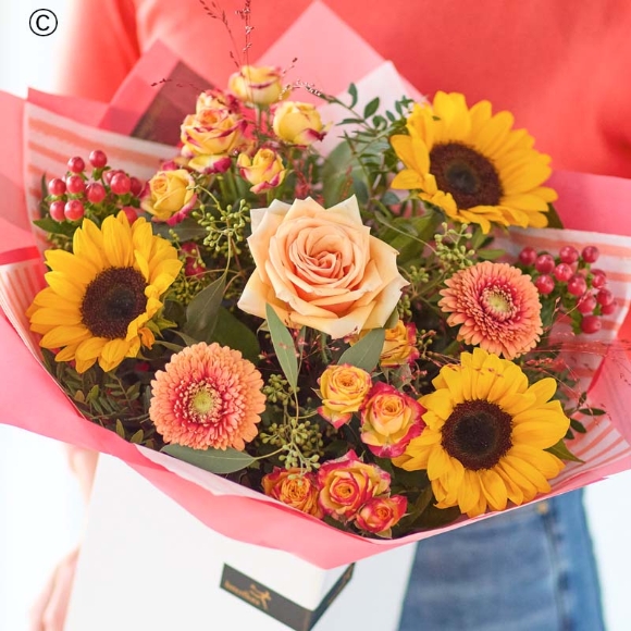 Sunflower Autumn Tie