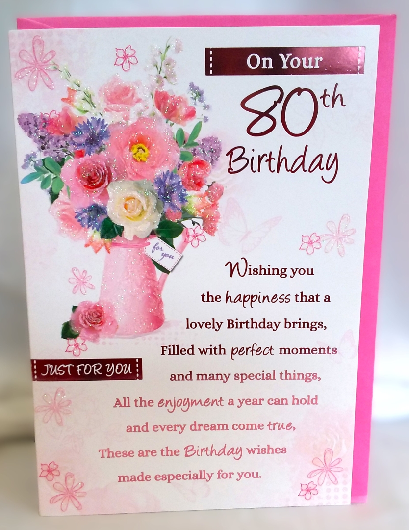 80th Birthday Greeting Cards Jenny Printable 80th Birthday Greeting Cards Jenny Printable