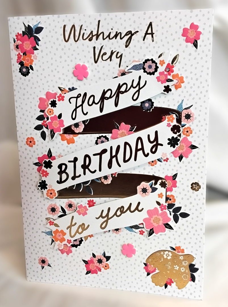 A Very Happy Birthday card