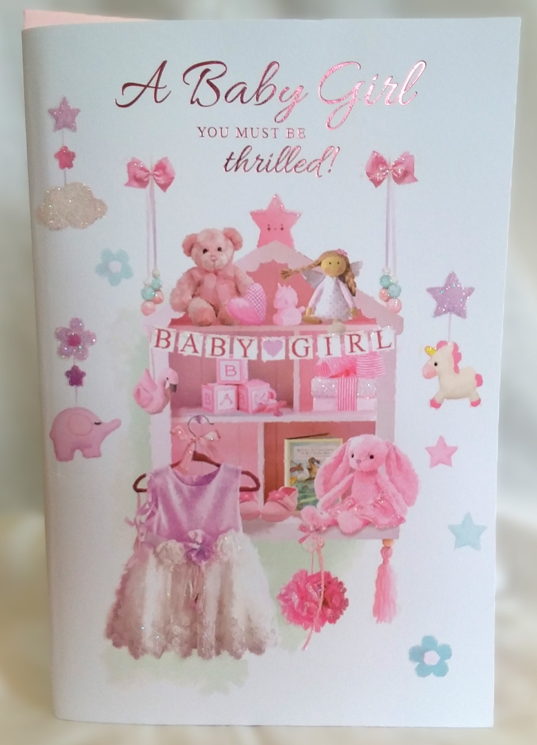 Baby Girl Greeting card