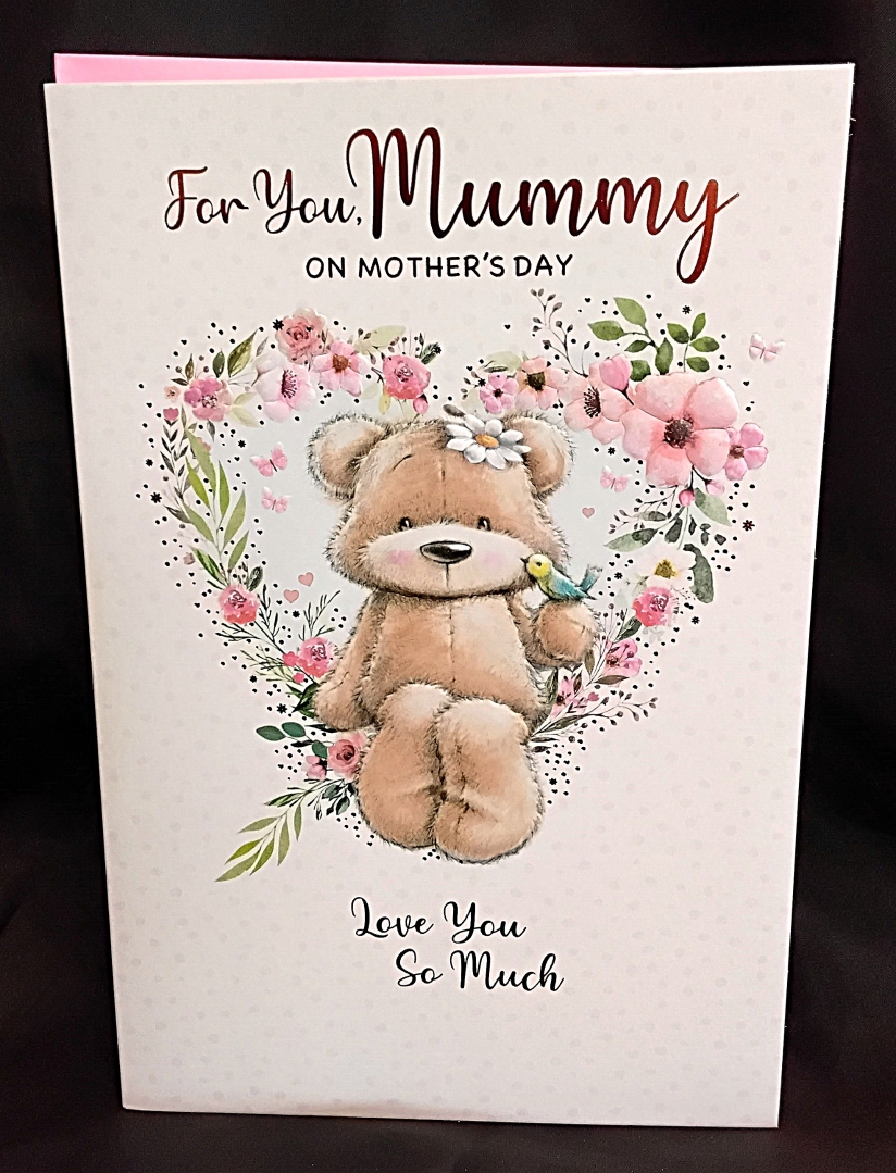 Mummy on Mother's Day card
