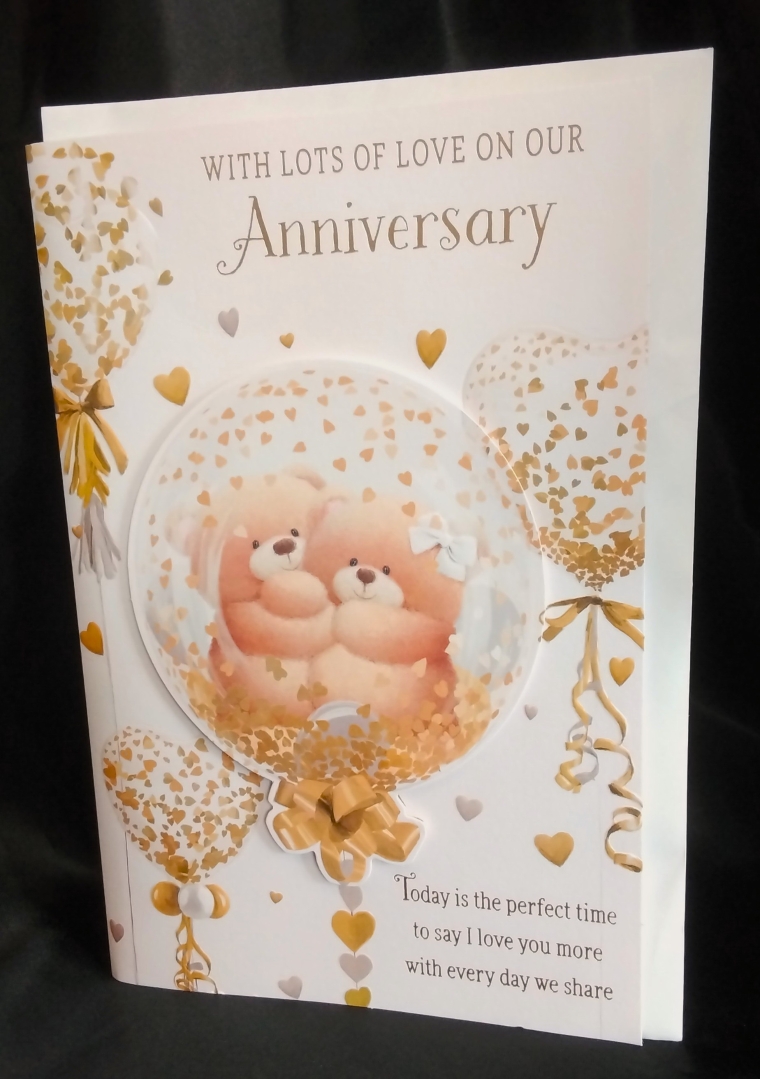 On Our Anniversary card