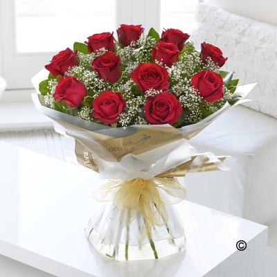 Red Rose Handtied