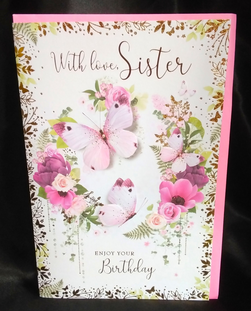 Sister Birthday card