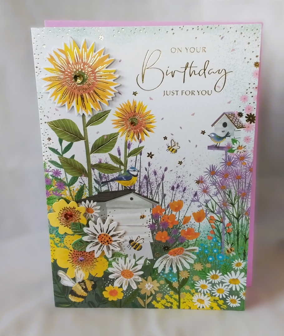 Sunflower Birthday card