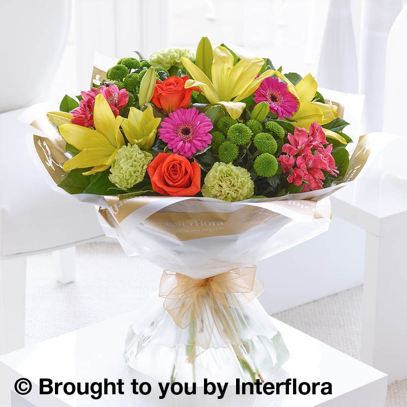 Vibrant Hand tied