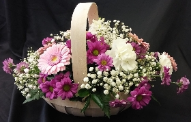 Florist Choice Funeral Basket