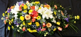 Florist Choice Coffin Spray 5ft.
