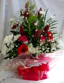Valentine Florist Choice Boxed Handtied