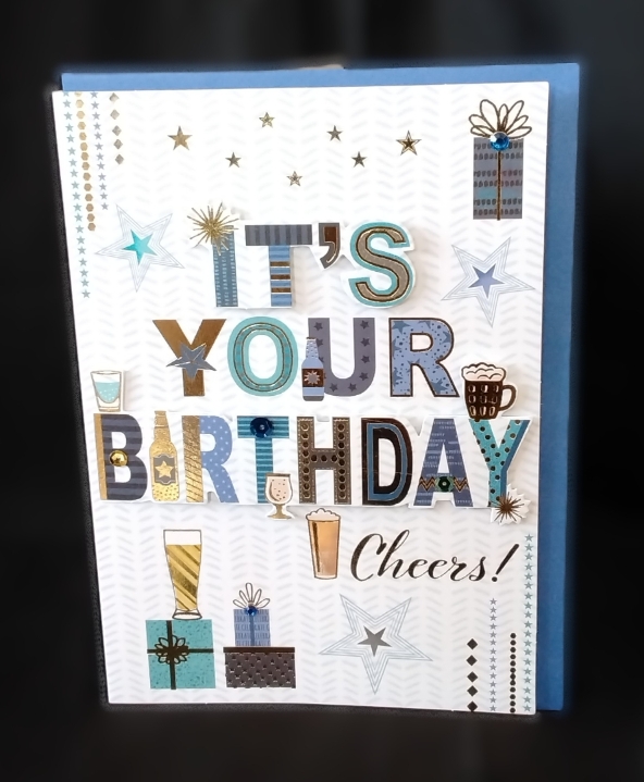 Cheers Birthday Card