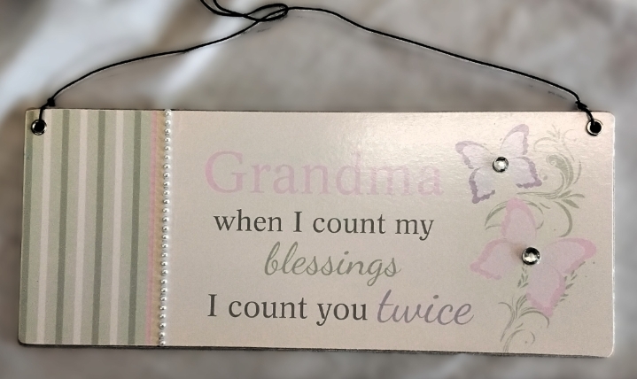 Grandma Keepsake Box Display