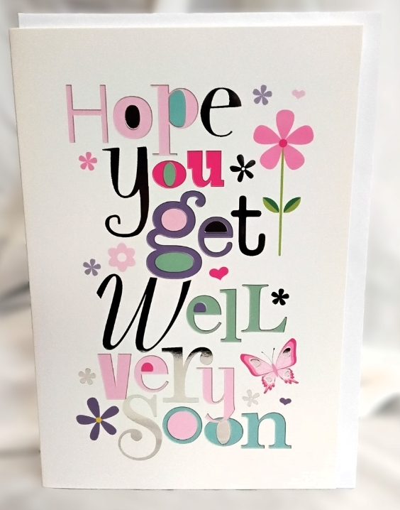 Hope You Get Well Very Soon card