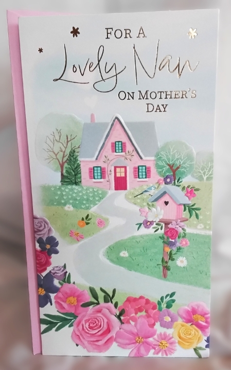 Nan on Mother's Day card