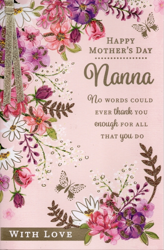 Nanna Mother's Day card