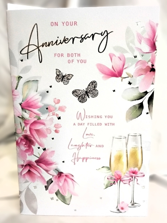 On Your Anniversary card (butterfly)