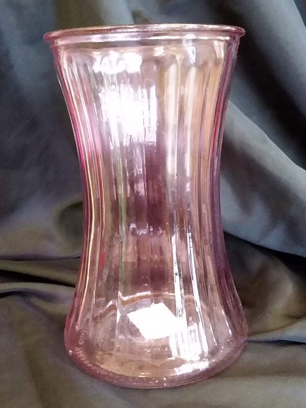 Pink Straight Line Vase