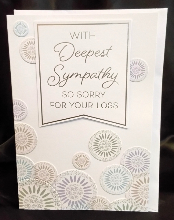 So Sorry For Your Loss card