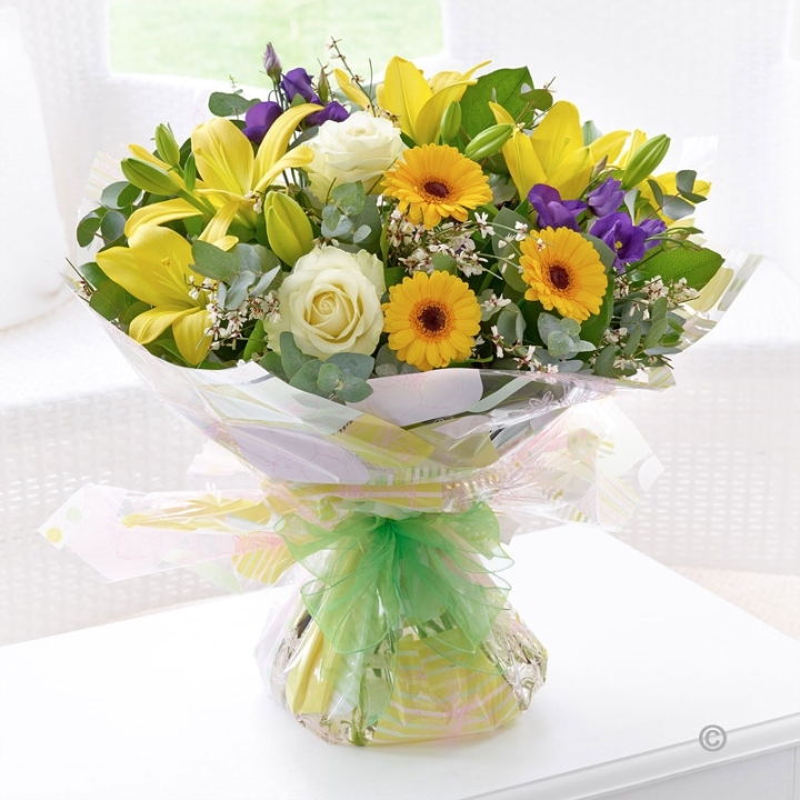 Spring Inspired Handtied
