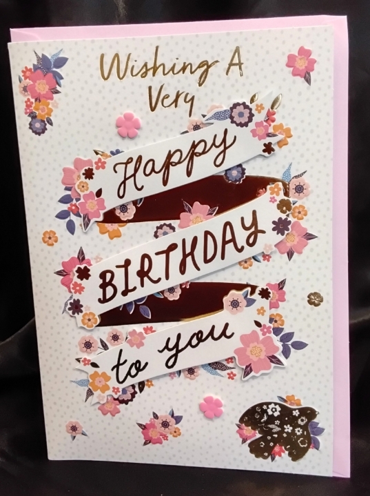 Wishing a Very Happy Birthday card
