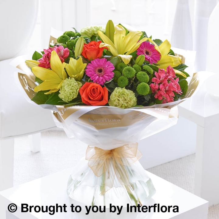 Vibrant Hand tied
